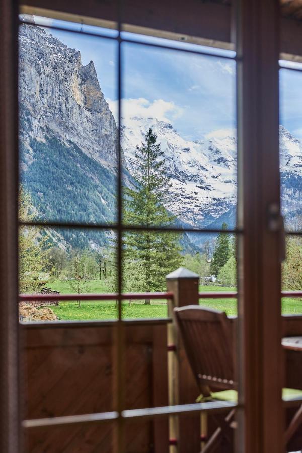 Apartment Mountain View, Luxury, Spacious With Best Views Lauterbrunnen Eksteriør bilde