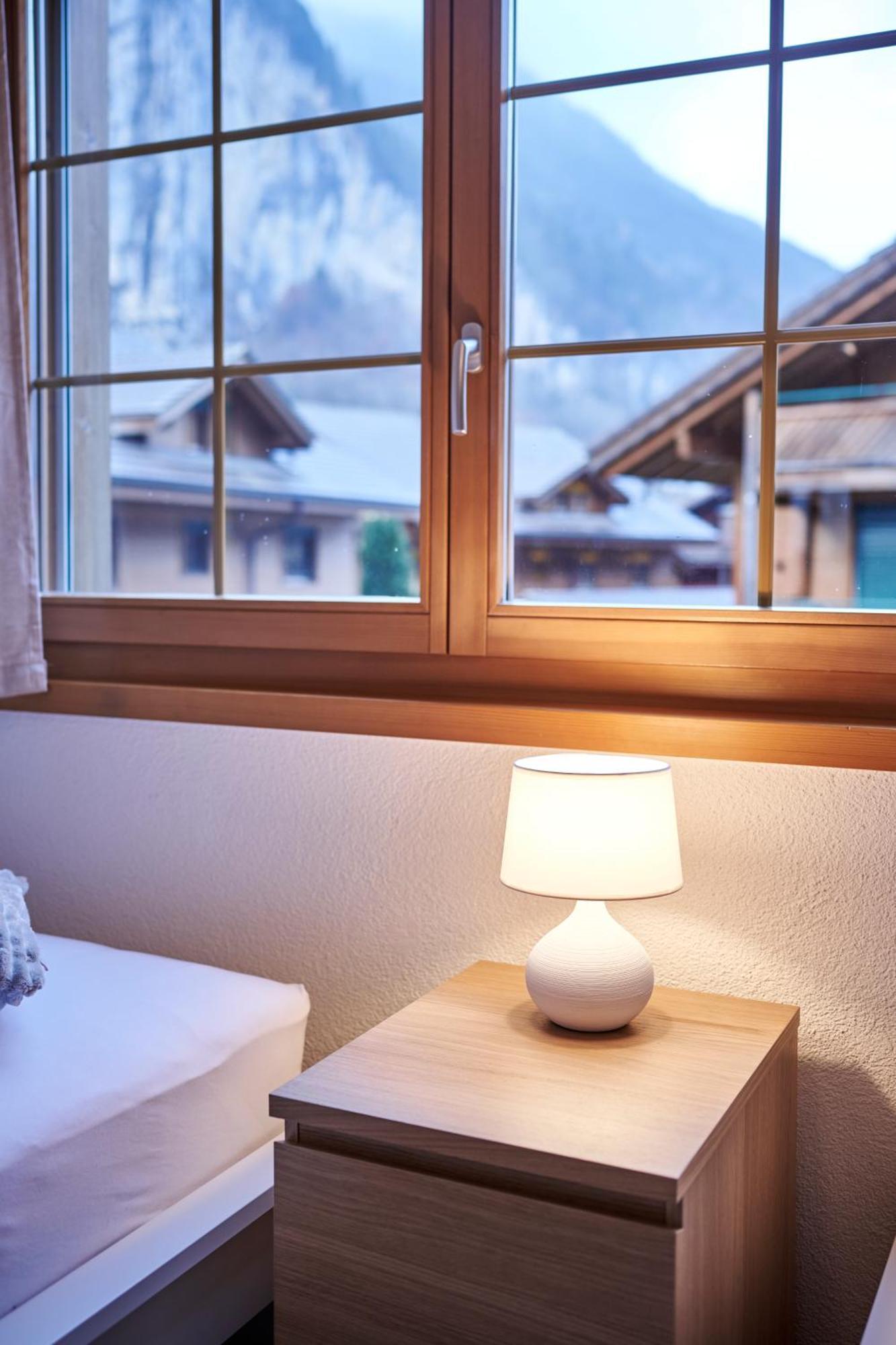 Apartment Mountain View, Luxury, Spacious With Best Views Lauterbrunnen Eksteriør bilde