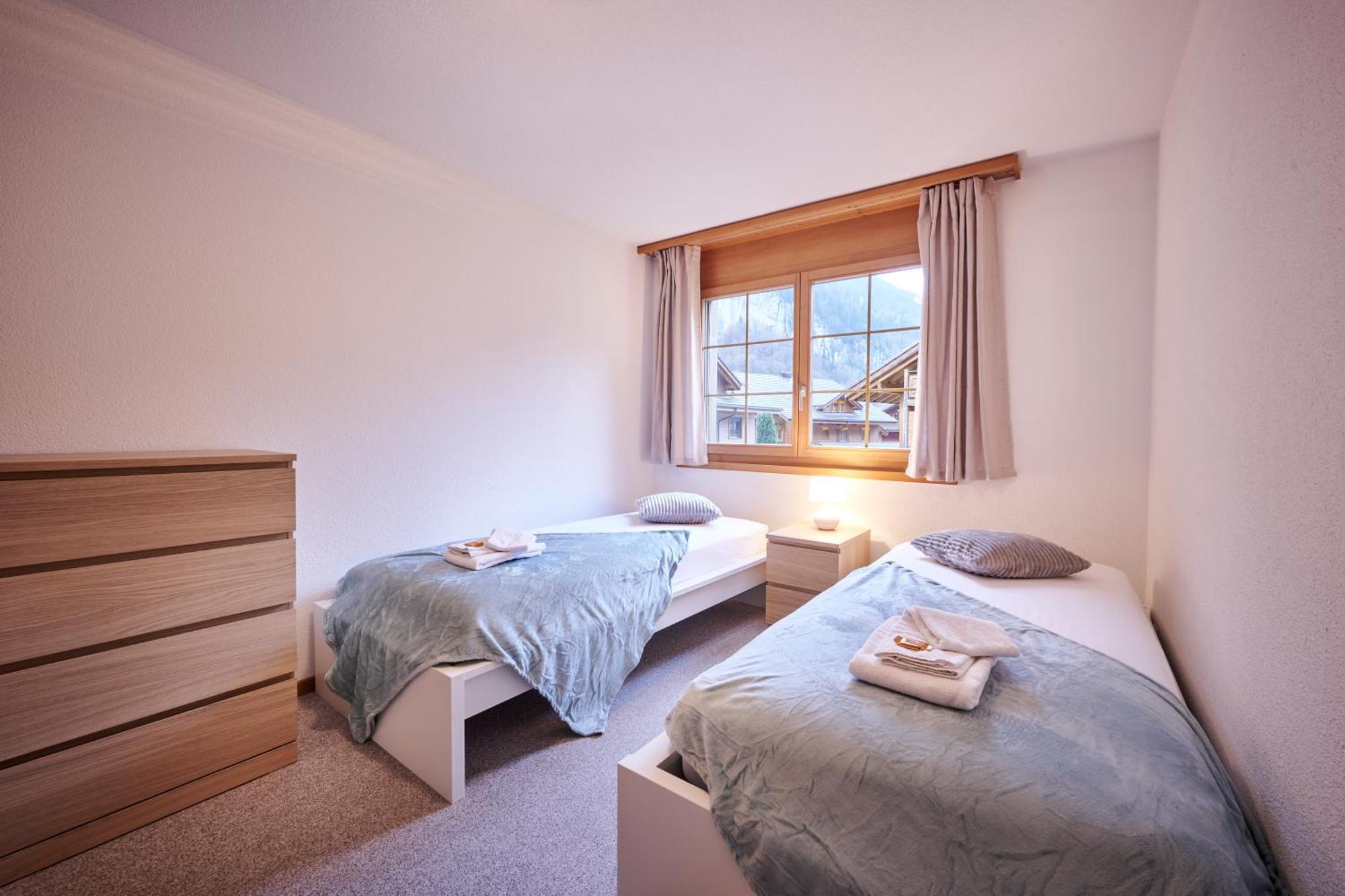 Apartment Mountain View, Luxury, Spacious With Best Views Lauterbrunnen Eksteriør bilde