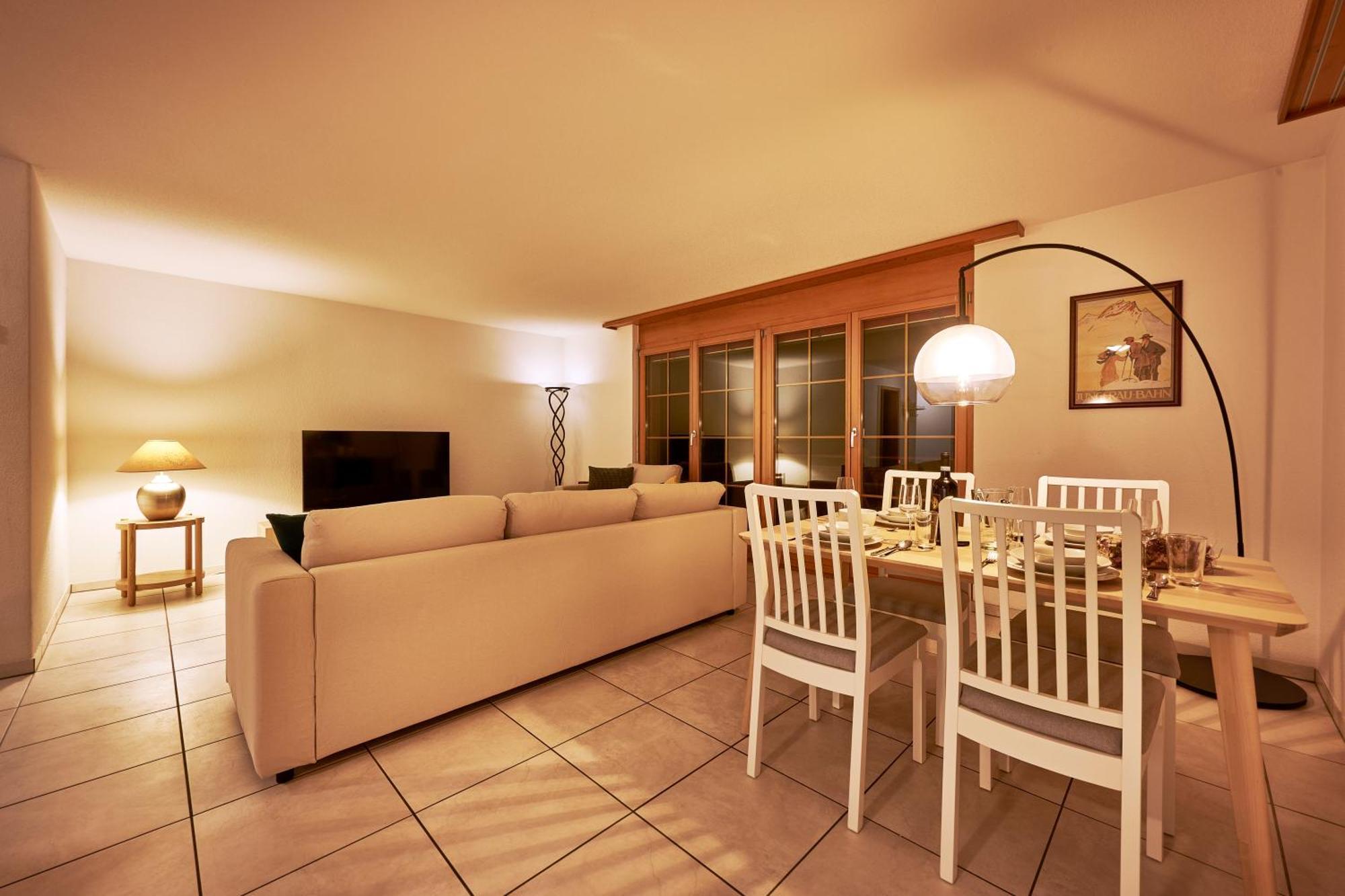 Apartment Mountain View, Luxury, Spacious With Best Views Lauterbrunnen Eksteriør bilde