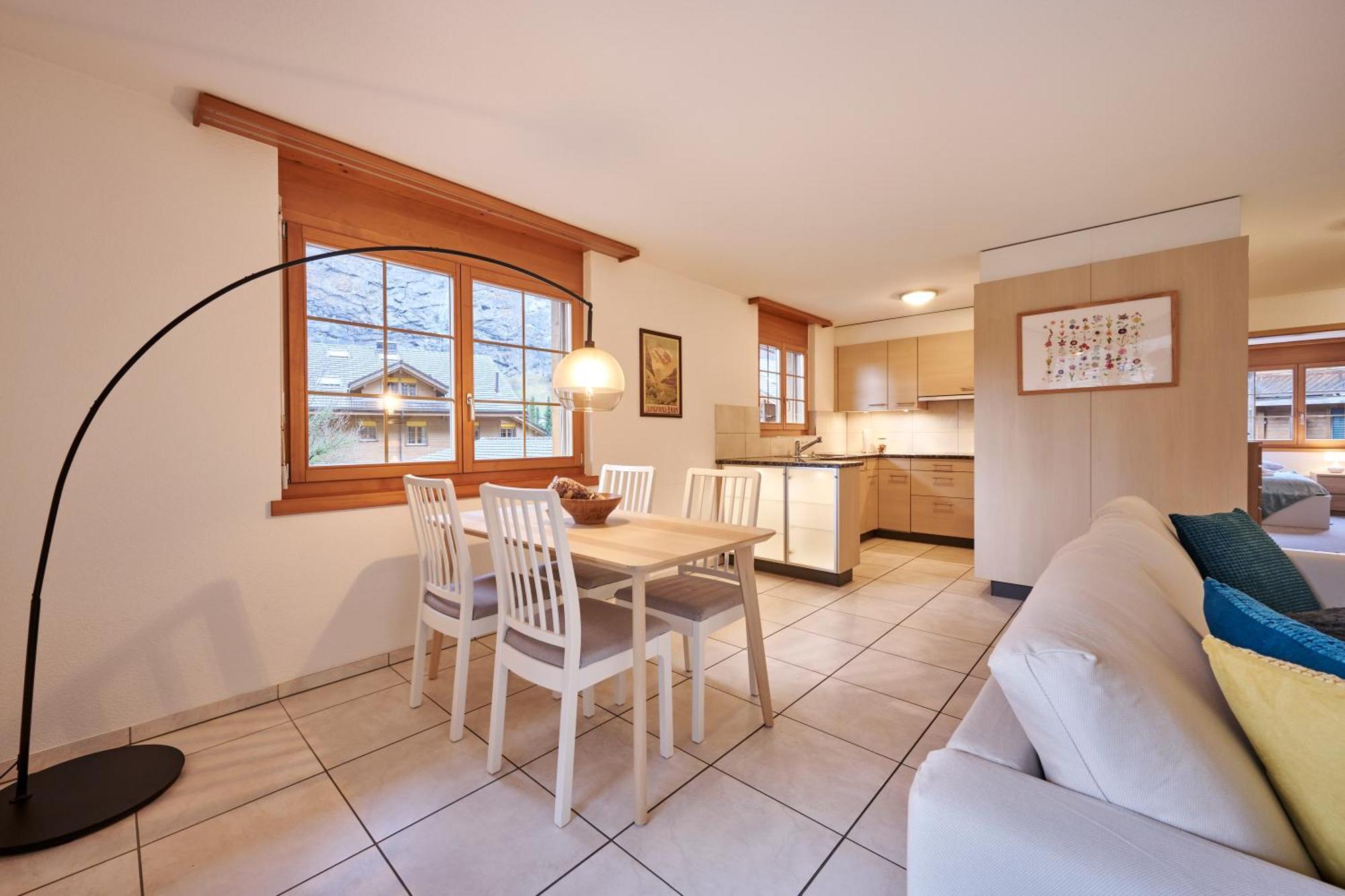 Apartment Mountain View, Luxury, Spacious With Best Views Lauterbrunnen Eksteriør bilde