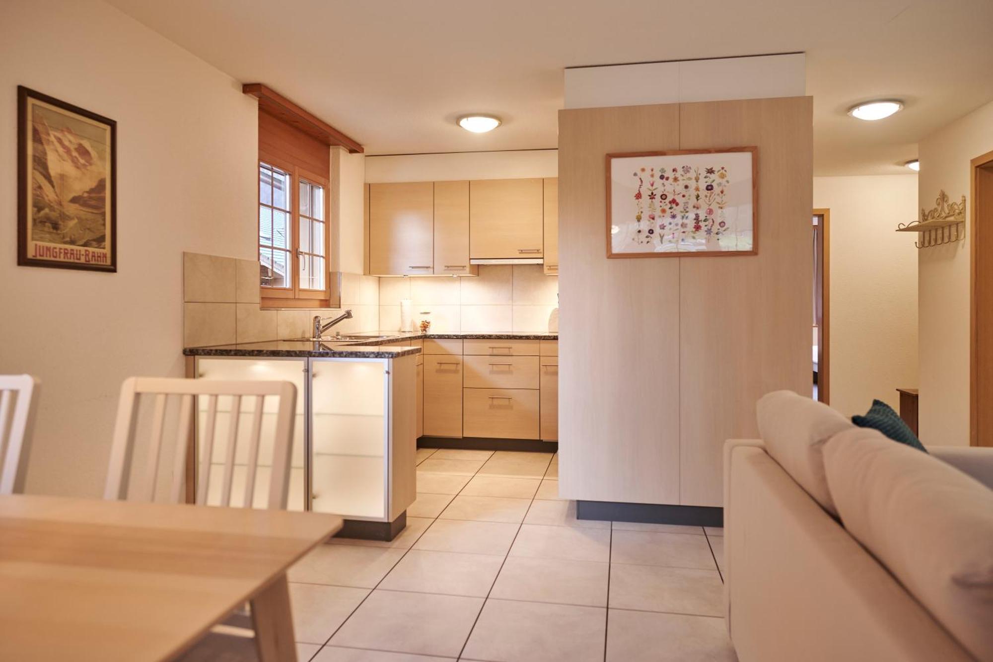 Apartment Mountain View, Luxury, Spacious With Best Views Lauterbrunnen Eksteriør bilde